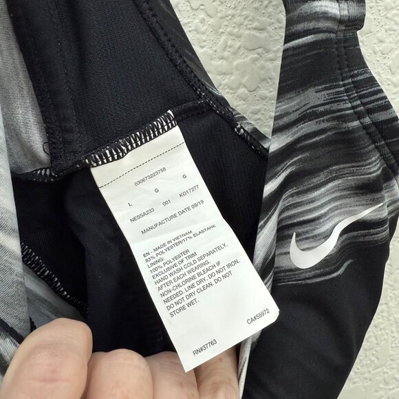 Nike Print Tankini Swim Bathing Suit Top Womens size Large NESSA233 KO17277 - Picture 4 of 7